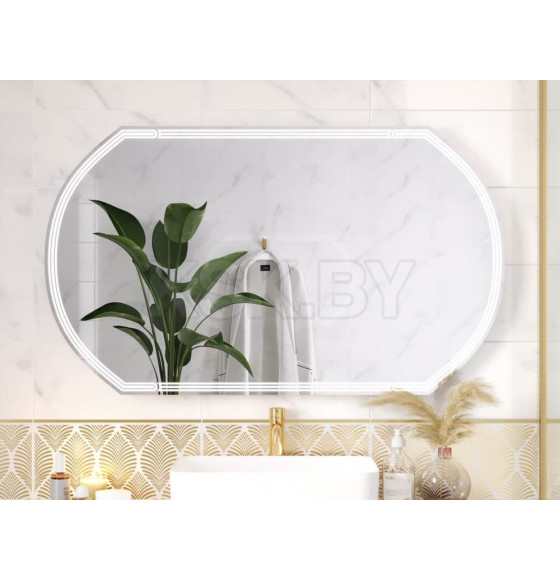 Зеркало с подсветкой Cersanit LED 090 desing  1180х700х40мм.Сорт  (LU-LOU80-Os) 