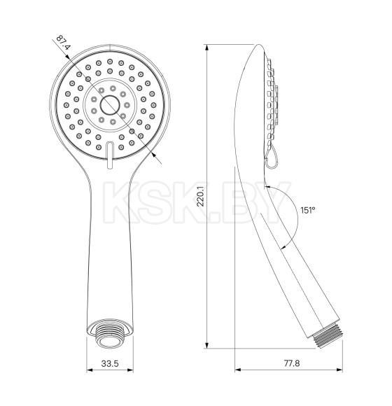 Душевая система Decoroom DR21071 (DR21071) 