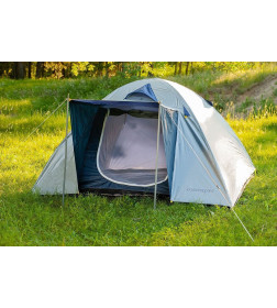 Палатка кемпинговая ACAMPER MONODOME XL blue (4-местная 2500 мм/ст) 210х240х130см