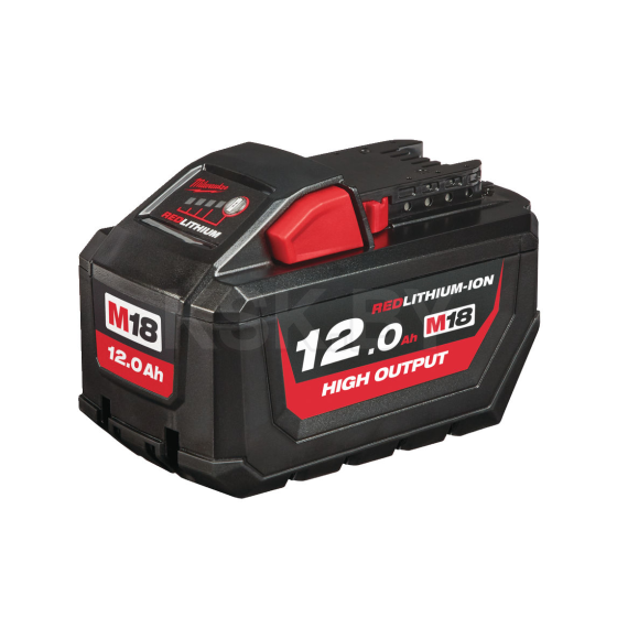 Аккумулятор для электроинструмента Milwaukee M18 HB12 (Li-Ion12Ач) (4932464260) 