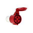 Розетка силовая 214 3Р+РЕ 16А 380В IP44 ETP (67614) 