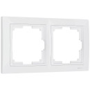 Рамка на 2 поста белый Snabb basic Werkel (W0022001) 