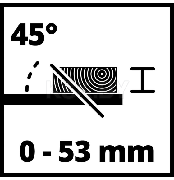 Станок пильный по дереву Einhell TE-CC 250 UF (4340539) 