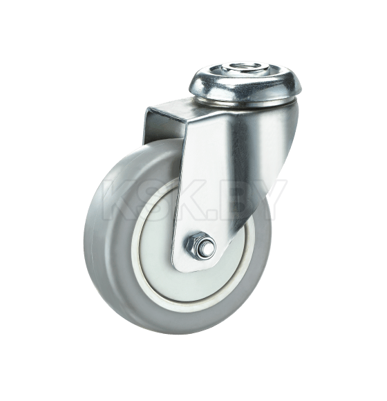 Колесо поворотное D 125 без тормоза под болт TPR 55 (TPR 55) 