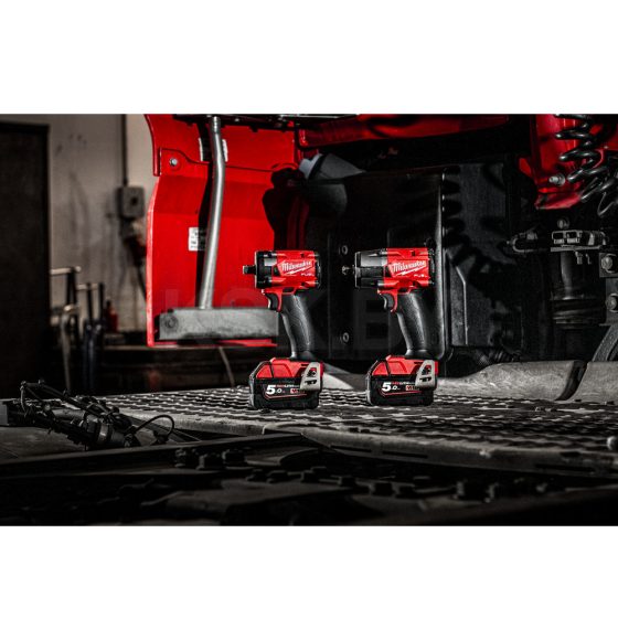 Гайковерт аккумуляторный Milwaukee M18 FIW2F12-502X FUEL (Li-Ion 5 Ач) (4933478444) 