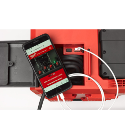 Фонарь аккумуляторный с функцией зарядного устройства на базе PACKOUT Milwaukee M18 POALC-0