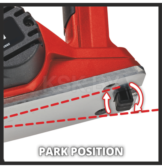 Рубанок аккумуляторный Einhell TE-PL 18/82 Li-Solo (4345400) 