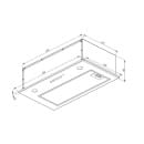 Кухонная вытяжка Akpo Micra Twin 60 wk-7 черный