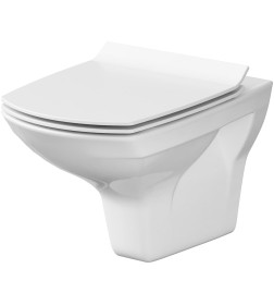 Унитаз подвесной Cersanit CARINA NEW CLEAN ON безободковый