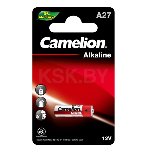 Батарейка A27-BP1  Mercury Free (без ртути) Camelion (12829) 