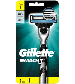 Станок Gillette MACH3 +1кас + 4см. кассеты