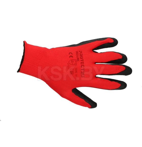 Перчатки рабочие RED LINE PROTECT2U R7 (с ярлыкодержателем) (B8287) 