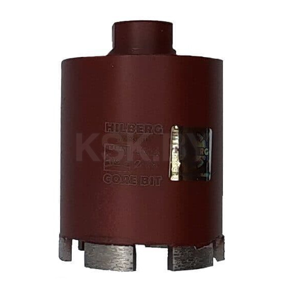 Коронка алмазная Hilberg Industrial Laser Micro Hit 6T (под пылеудалитель) 68*71 mm (HI824) 