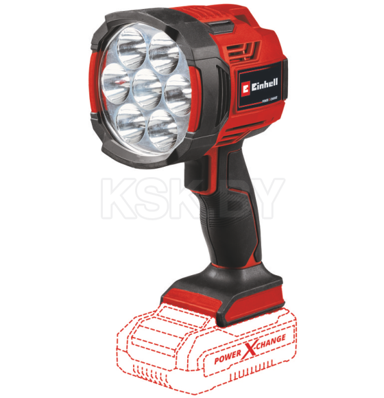 Фонарь аккумуляторный Einhell TE-CL 18/2500 LiAC-Solo (4514145) 