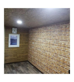 Панель самоклеящаяся Lako Decor 3D, кирпич рыжий