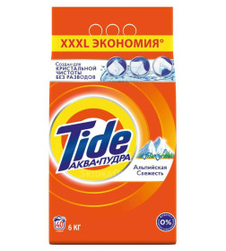 Стиральный порошок Tide Автомат Альпийская свежесть, 6кг