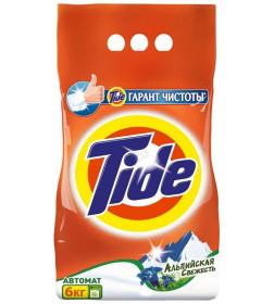 Стиральный порошок Tide Автомат Альпийская свежесть, 6кг