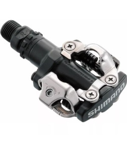 Комплект педалей Shimano, PD-M520, черн., с шипами