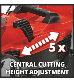 Газонокосилка аккумуляторная Einhell GE-CM 18/33 Li