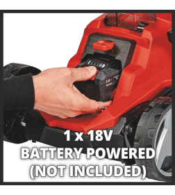 Газонокосилка аккумуляторная Einhell GE-CM 18/33 Li