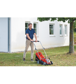 Газонокосилка аккумуляторная Einhell GE-CM 18/33 Li