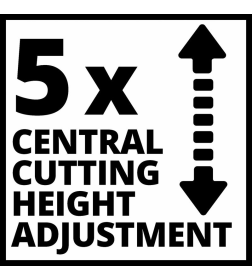 Газонокосилка аккумуляторная Einhell GE-CM 18/33 Li