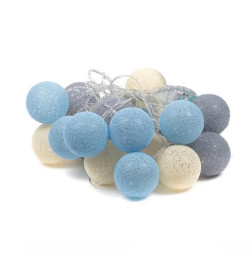 Гирлянда электрическая Клубки 5 м, 20 лампочек, теплый былый, MT. DCR. IP20.220.09.53-11.1.03