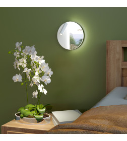 Светильник настенный светодиодный Drom LED белый/хром 40105/LED
