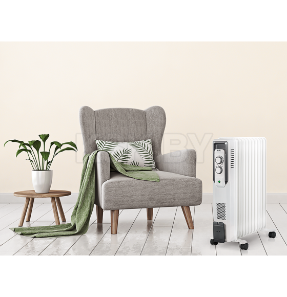 Масляный радиатор Ballu CUBE BOH/CB-11W 2200 (11 секций) (НС-1133491) 