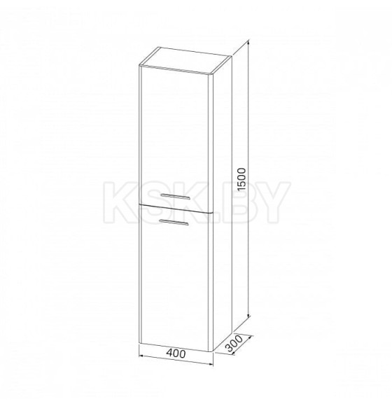 Пенал подвесной  IDDIS Brick 40 BRI40W0i97 (BRI40W0i97) 