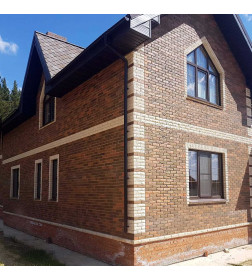 Кирпич лицевой КОРИЧНЕВЫЙ кора дуба М150 F100 (250х120х88) Продаем кратно 352шт
