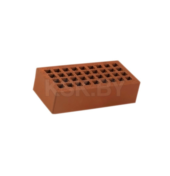 Кирпич лицевой ТЕМНО-КРАСНЫЙ М150 F75 (250х120х65) Керамин