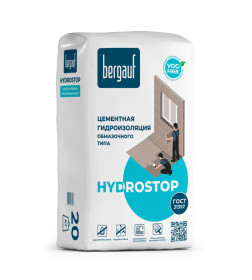 Гидроизоляционный состав "Bergauf HYDROSTOP", 20кг