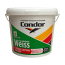 Краска водно-дисперсионная фасадная CONDOR Fassadenfarbe белая, 5 л (7,5 кг)