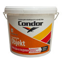 Краска водно-дисперсионная фасадная CONDOR Fassadenfarbe objekt белая, 5 л (7,5 кг)