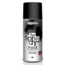 Краска аэрозольная термостойкая MagicLine чёрная RAL9004, 450мл