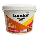 Краска водно-дисперсионная фасадная CONDOR Fassadenfarbe objekt белая, 10 л (15 кг)
