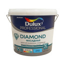 Краска в/д фасадная DULUX Prof. DIAMOND Фасадная Гладкая матовая белая , 5,0 л (5183702) 