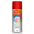 Краска аэрозольная акриловая MagicLine красная RAL3020, 450мл (160) 