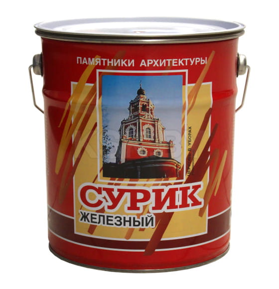 Сурик железный краска масляная МА-15, 6,0кг (П2168380) 