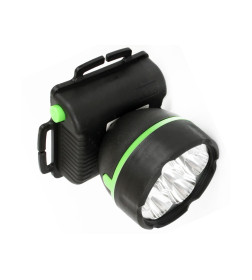 Фонарь налобный светодиодный 909LED7 черный 7LED 3xR6 Ultraflash