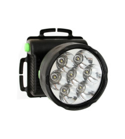 Фонарь налобный светодиодный 909LED7 черный 7LED 3xR6 Ultraflash