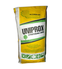 Клей для блоков из ячеистого бетона "UNIPROX", 25кг. 