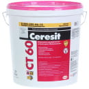 Штукатурка декоративная (камешковая) "CERESIT CT-60". 25кг., зерно 1,5мм. Белая. Акриловая.