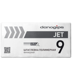 Шпатлевка полимерная, финишная "Danogips DANO JET 9", 20кг