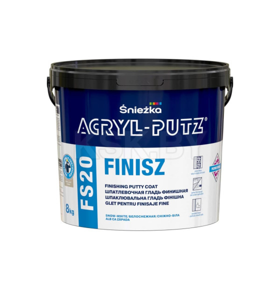 Шпатлевка Acryl Putz Финиш готовая, 8 кг РП