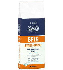 Шпатлевка гипсовая "Аcryl Putz Start SF16 START+FINISH", 5кг