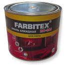 Эмаль для пола ПФ-266 FARBITEX жёлто-коричневая  1,8 кг (4300006013) 