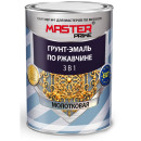 Грунт-эмаль по ржавчине Farbitex MASTER PRIME молотковая, шоколадный, глянец  0,9 л (М0Д03610) 