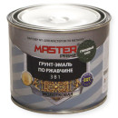 Грунт-эмаль по ржавчине Farbitex MASTER PRIME молотковая, хаки, глянец 0,4 л (4300008278)